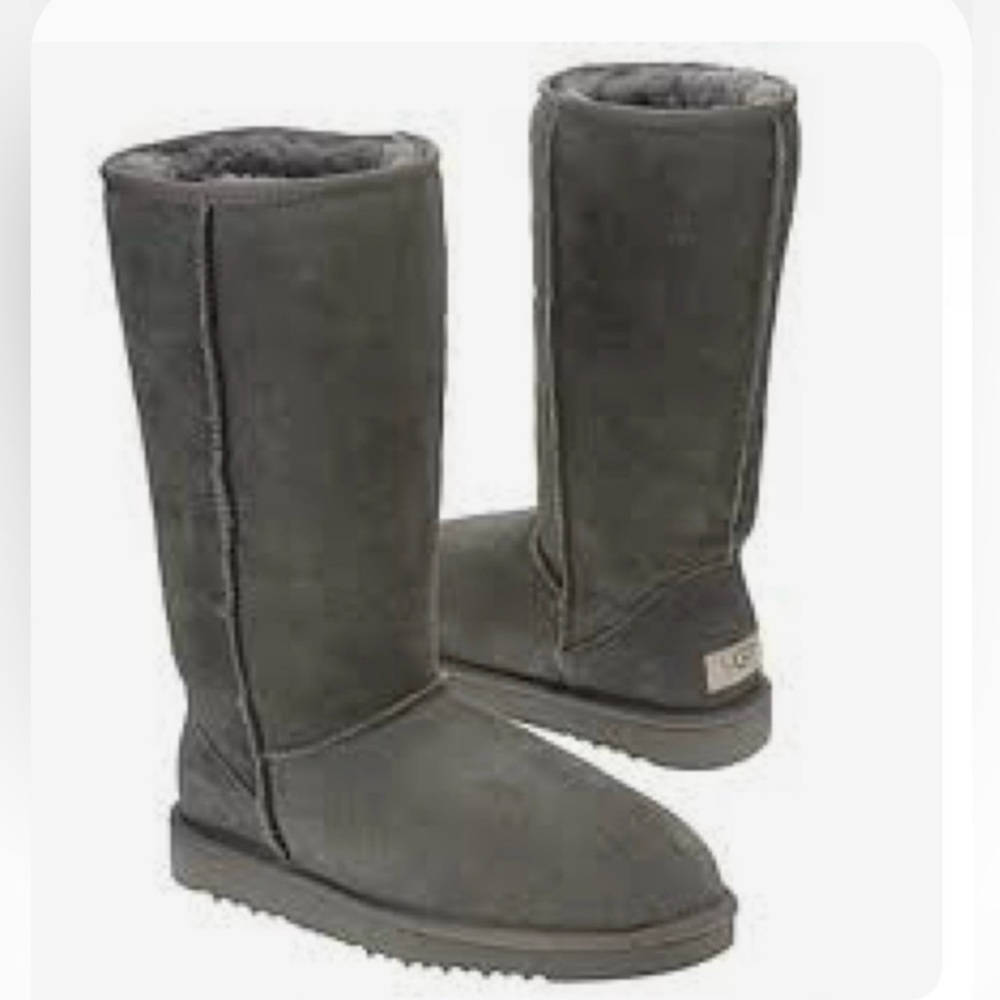 Ugg Wonen's Classic Tall Boots Suede Gray
Size 8
